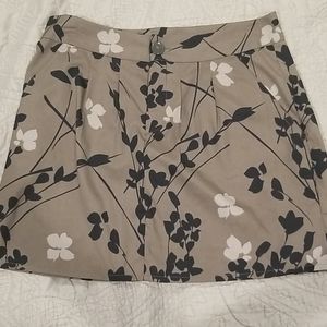 Floral mini skirt